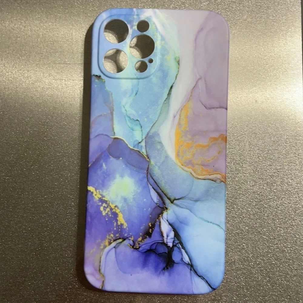 New soft marble phone case - 12 pro max